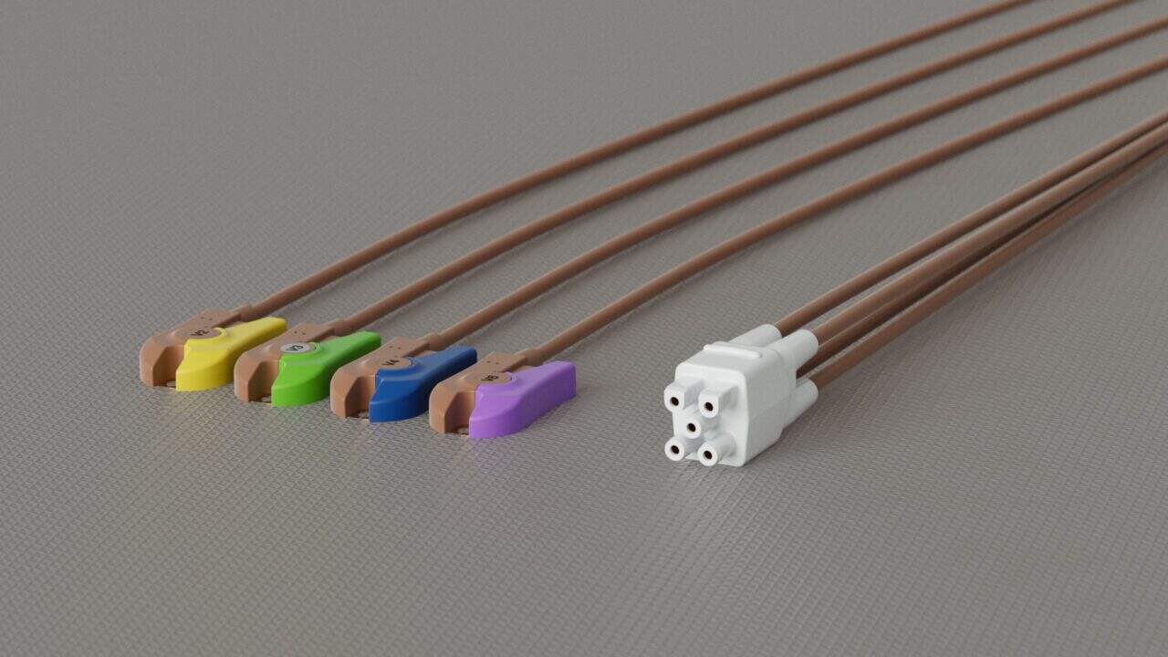 Disposable ECG Leads for GE carescape, 10 pack - Curbell Medical